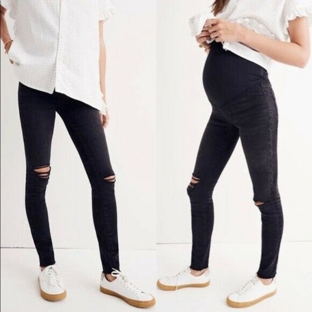 Madewell Maternity Over-the-Belly Skinny Jeans Size 31